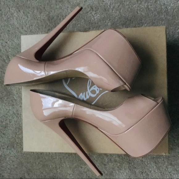 Christian Loboutin Jamie 160 Patent Red Bottoms - Picture 6 of 7